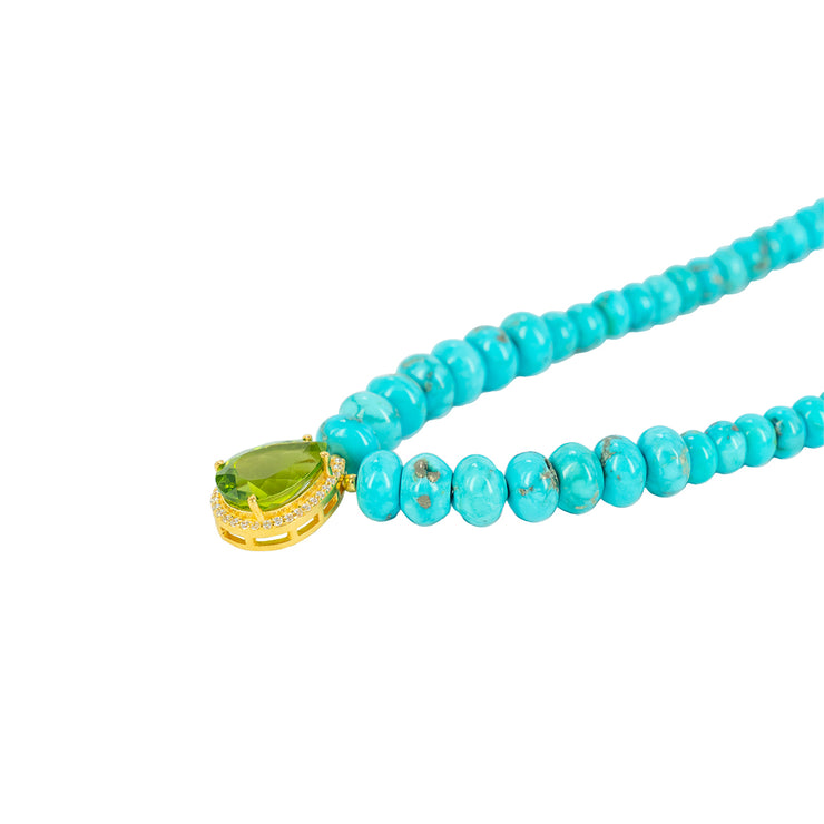 Le Sirenuse Necklace Peridot