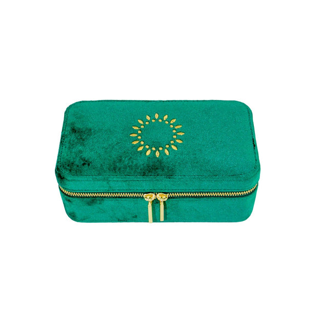 Wanderlust Jewellery Case Large / Emerald