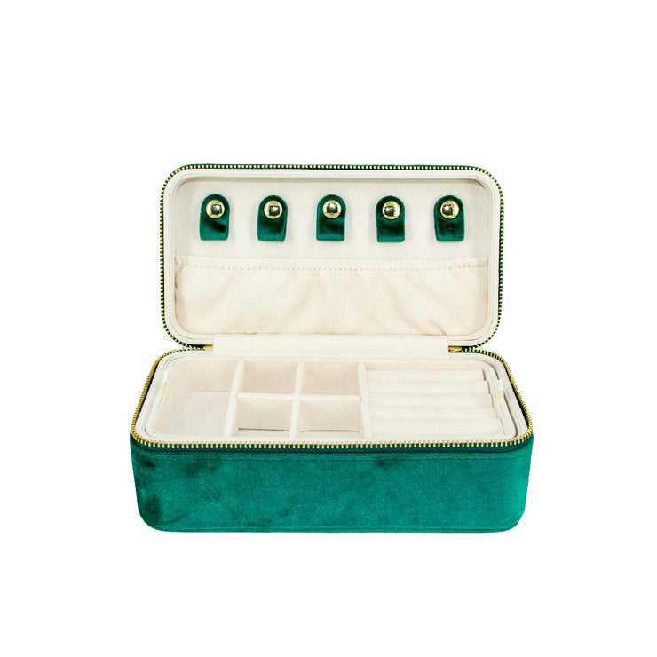 Wanderlust Jewellery Case Large / Emerald