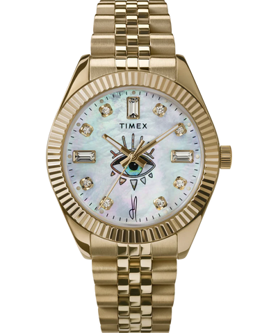 TIMEX x Jacquie Aiche Legacy Intuition Watch Mother of Pearl