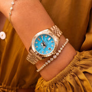 TIMEX x Jacquie Aiche Legacy Intuition Watch Turquoise