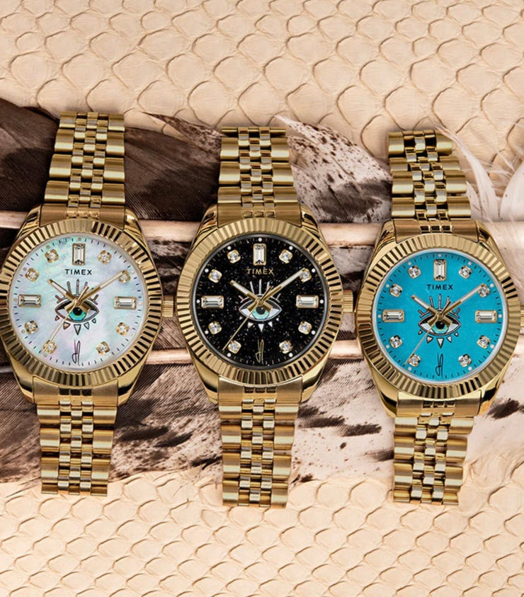 TIMEX x Jacquie Aiche Legacy Intuition Watch Turquoise