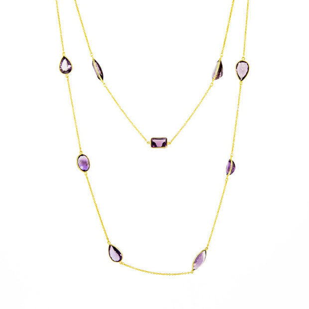 Pietra Necklace Amethyst