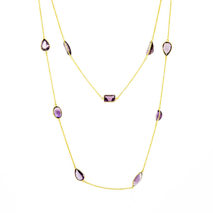 Pietra Necklace Amethyst