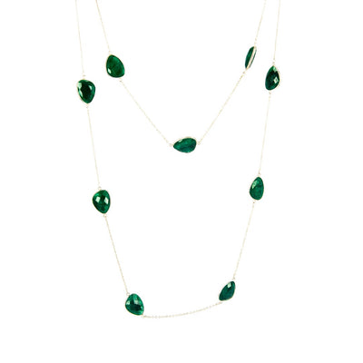 Pietra Necklace Emerald