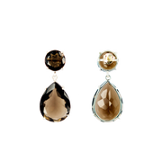 Vivienne Earrings Smoky Quartz