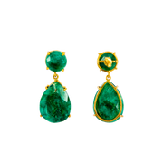 Vivienne Earrings Emerald