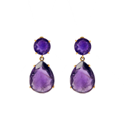 Vivienne Earrings Amethyst