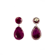 Vivienne Earrings Ruby