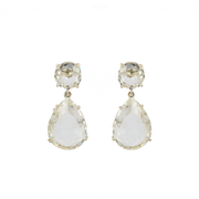 Vivienne Earrings Clear Quartz