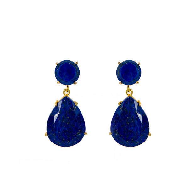 Vivienne Earrings Lapis Lazuli