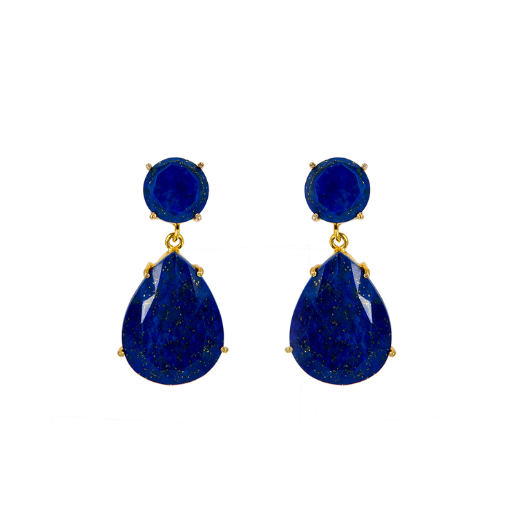 Vivienne Earrings Lapis Lazuli