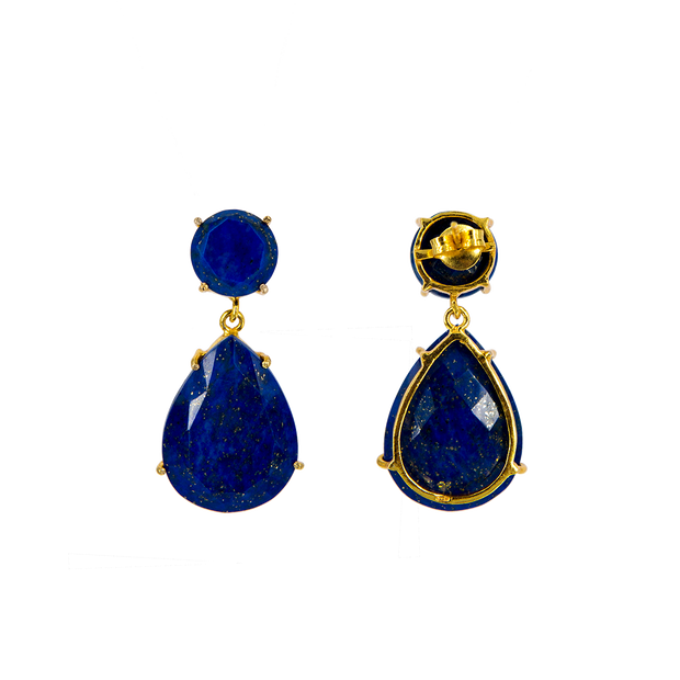 Vivienne Earrings Lapis Lazuli