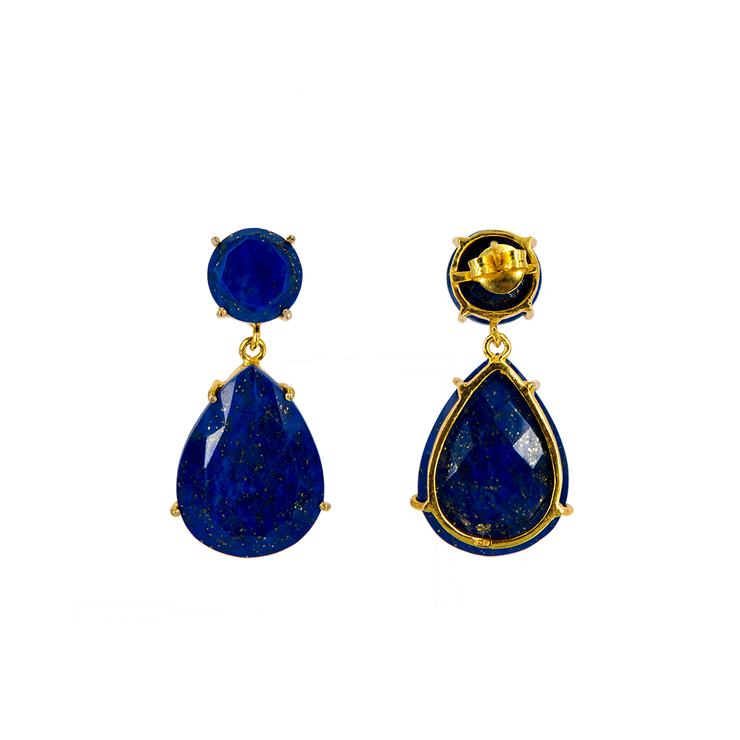 Vivienne Earrings Lapis Lazuli