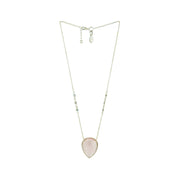 Corazon Necklace Rose Quartz