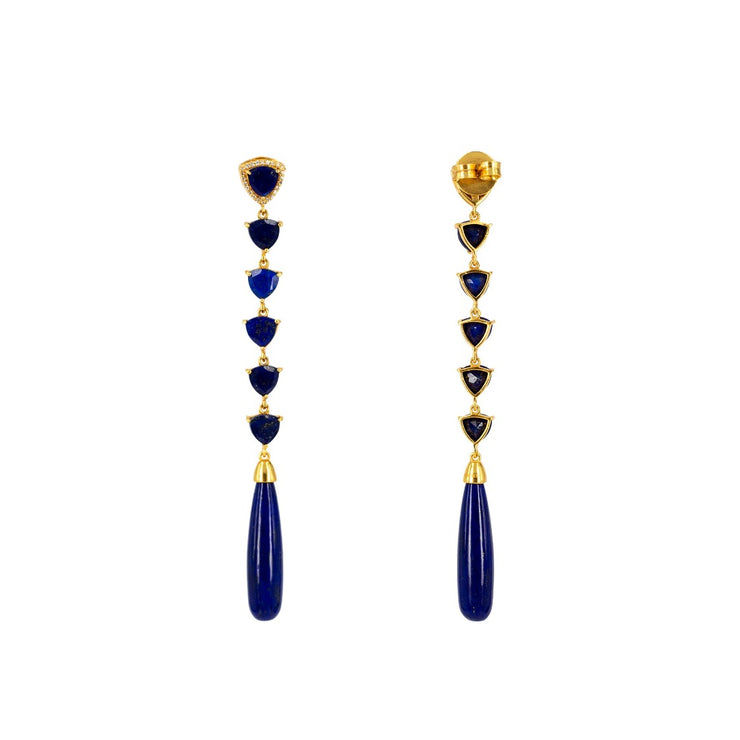 Amor Earrings Lapis