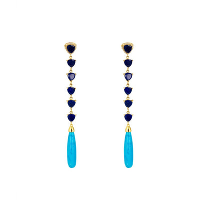 Amor Earrings Turquoise