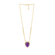 Corazon Necklace Amethyst