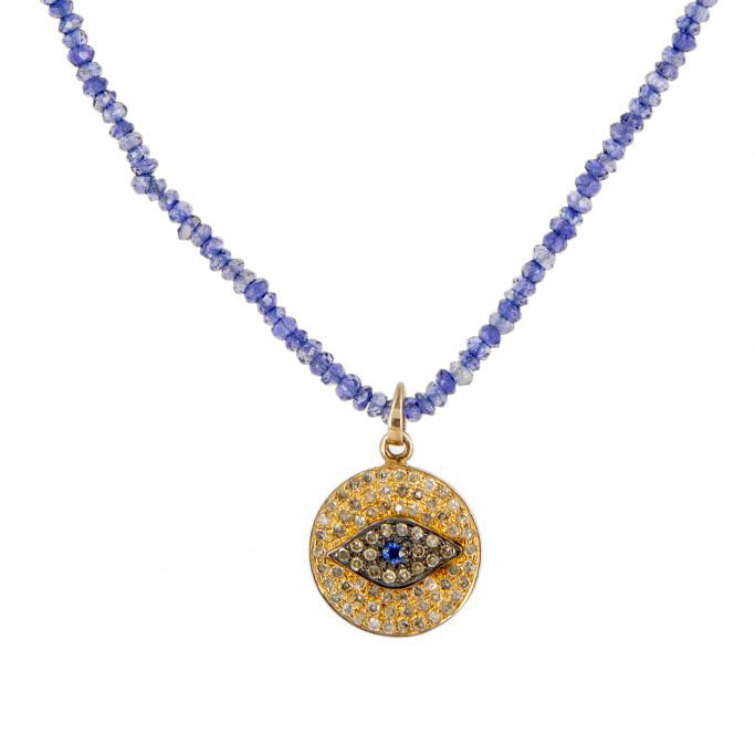 Sapphire Eye Necklace