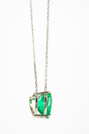 Emerald Heart Necklace