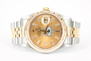 Jacquie Aiche Custom Evil Eye Gold & Diamond Datejust Rolex Watch