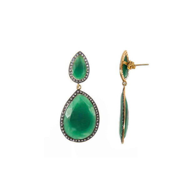 Green Island Earrings