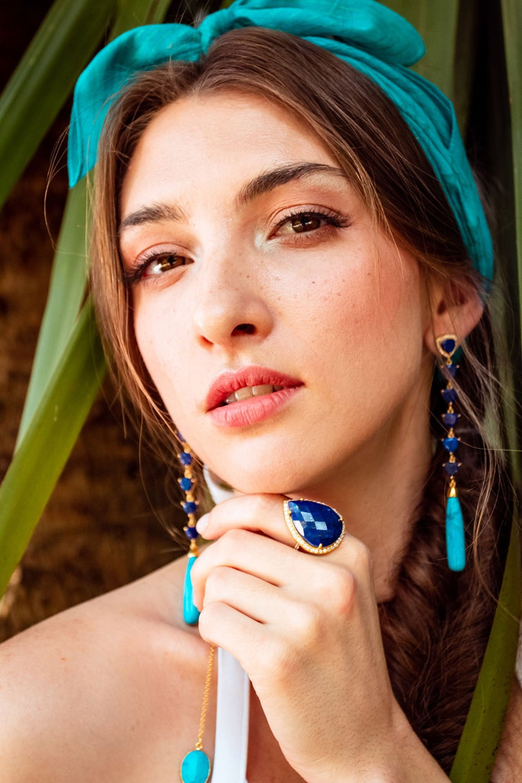 Amor Earrings Turquoise